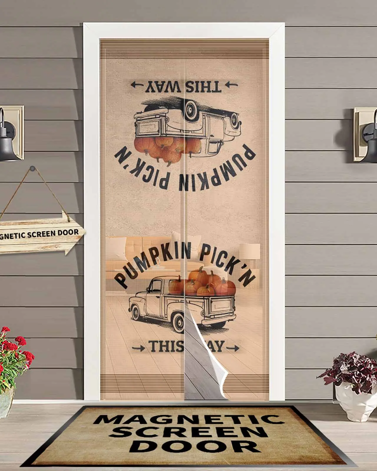 Letter Pumpkin Pick'n Stripes Car Magnetic Door Curtain Living Room Bedroom Home Anti-mosquito Screen Door Curtain
Letter Pumpkin Pick'n Stripes Car Magnetic Door Curtain Living Room Bedroom Home Anti-mosquito Screen Door Curtain