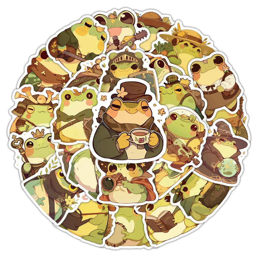 10/50PCS Cute Frog Cartoon Animals Graffiti Stickers DIY Phone Guitar Laptop Notebook Suitcase Cup Waterproof Sticker Kids Toy
10/50PCS Cute Frog Cartoon Animals Graffiti Stickers DIY Phone Guitar Laptop Notebook Suitcase Cup Waterproof Sticker Kids Toy