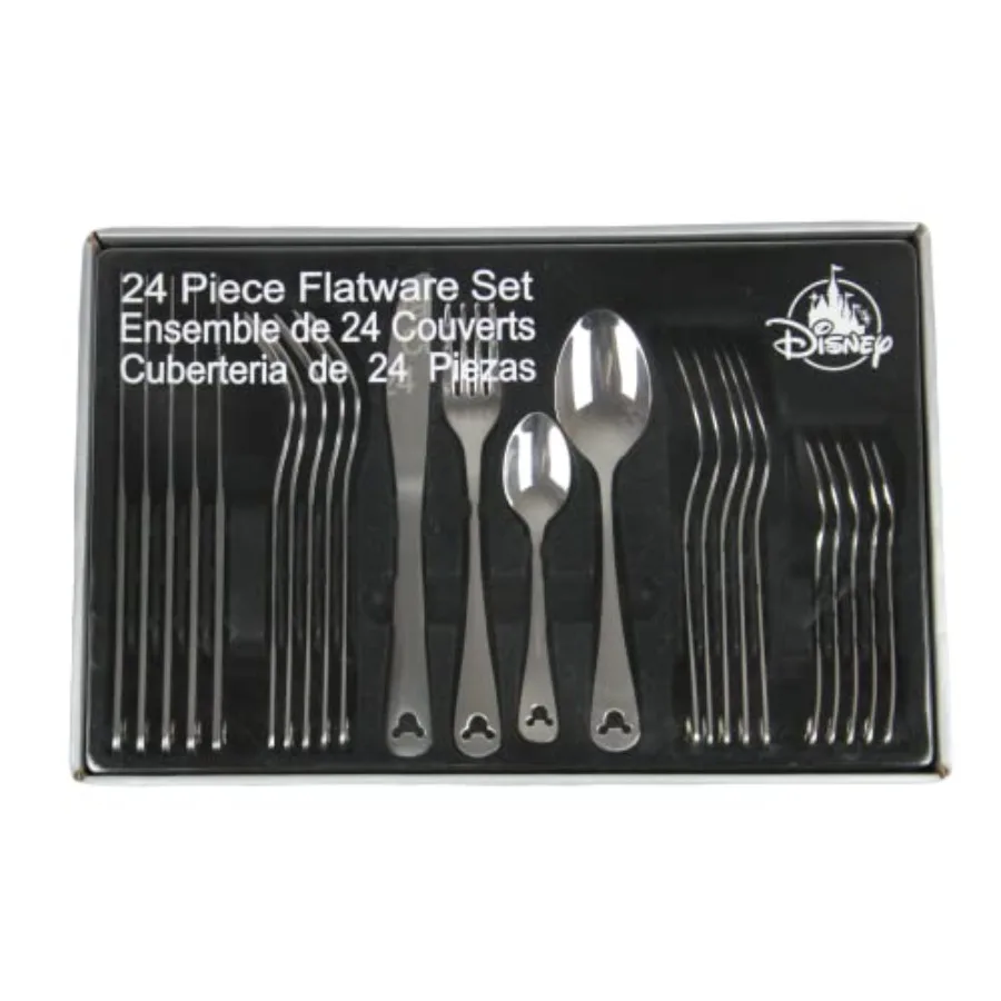 Theme Park Exclusive Mickey Icon 24 Piece Flatware Set
Theme Park Exclusive Mickey Icon 24 Piece Flatware Set