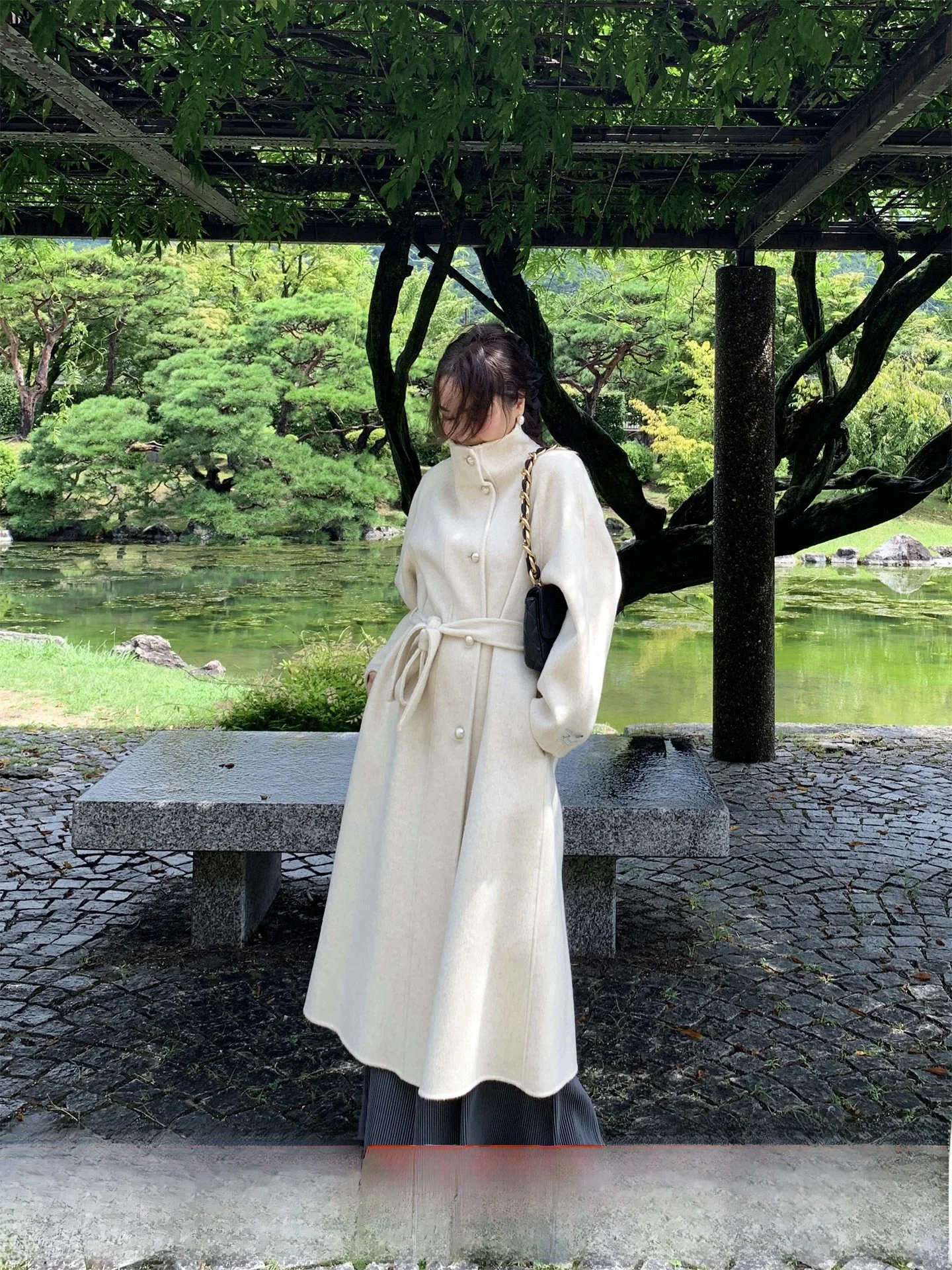 Двустороннее шерстяное длинное пальто женское, белое, осенне-зимнее, модное, прямого кроя, из чистой шерсти, онлайн-продажа
Двустороннее шерстяное длинное пальто женское, белое, осенне-зимнее, модное, прямого кроя, из чистой шерсти, онлайн-продажа