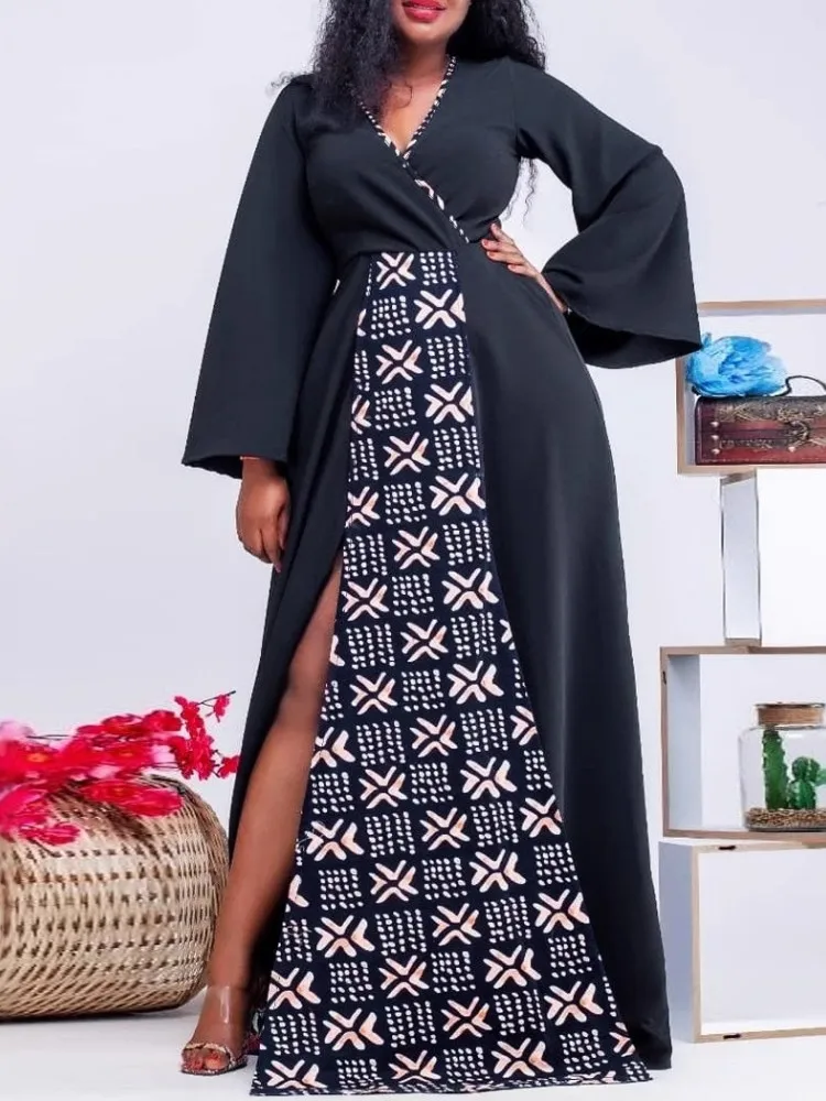3XL 4XL Plus Size Clothes Dresses Women Office Lady Robes Spring Summer Loose Street Style Casual Big Size Long Maxi Dress
3XL 4XL Plus Size Clothes Dresses Women Office Lady Robes Spring Summer Loose Street Style Casual Big Size Long Maxi Dress