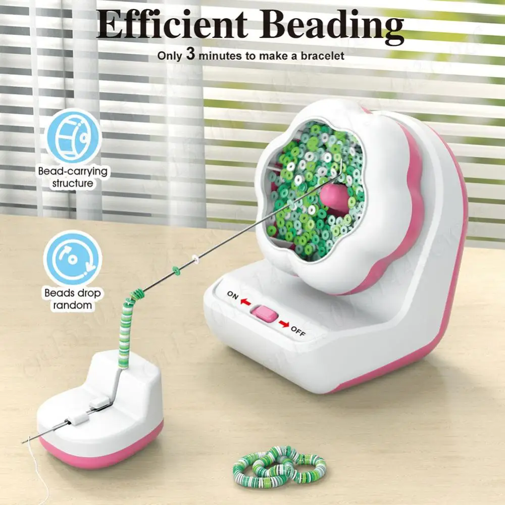 Bracelet Spinner and Necklace Making Machine Automatic Seed Bead Spinner Automatic Bracelet Beading Machine for Jewelry Making
Bracelet Spinner and Necklace Making Machine Automatic Seed Bead Spinner Automatic Bracelet Beading Machine for Jewelry Making