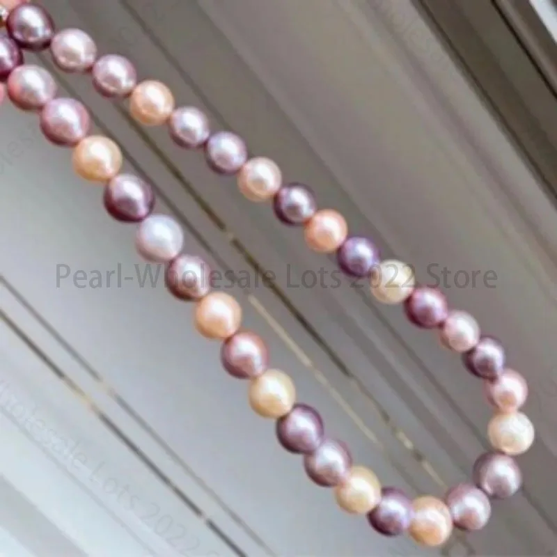Natural Mixed Color 11-14mm Edison Pearl Necklace Round, Strong Light, Minor Flaws, Luxury Gift
Natural Mixed Color 11-14mm Edison Pearl Necklace Round, Strong Light, Minor Flaws, Luxury Gift