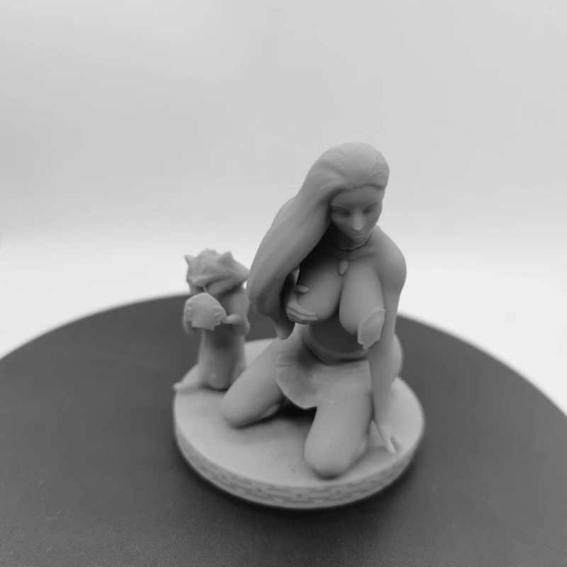 Масштаб 1/24, 85 мм, фигурка из смолы, принцесса и кошка индийского племени, набор моделей «сделай сам», в разобранном и неокрашенной игрушкой для 3D-печати 
Масштаб 1/24, 85 мм, фигурка из смолы, принцесса и кошка индийского племени, набор моделей «сделай сам», в разобранном и неокрашенной игрушкой для 3D-печати