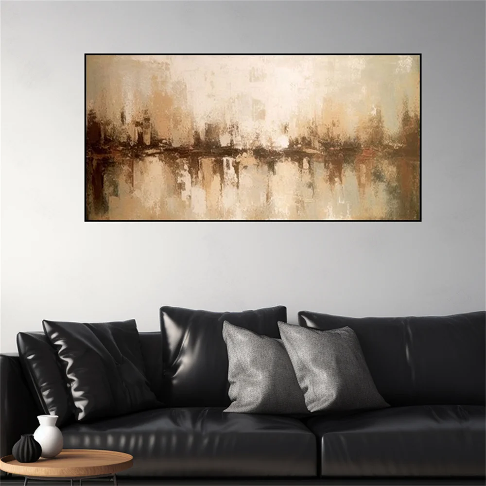 Modern Abstract Black Gray Hand Painted Oil Painting 100% Handmade Simple Decor for Home Living Room
Modern Abstract Black Gray Hand Painted Oil Painting 100% Handmade Simple Decor for Home Living Room