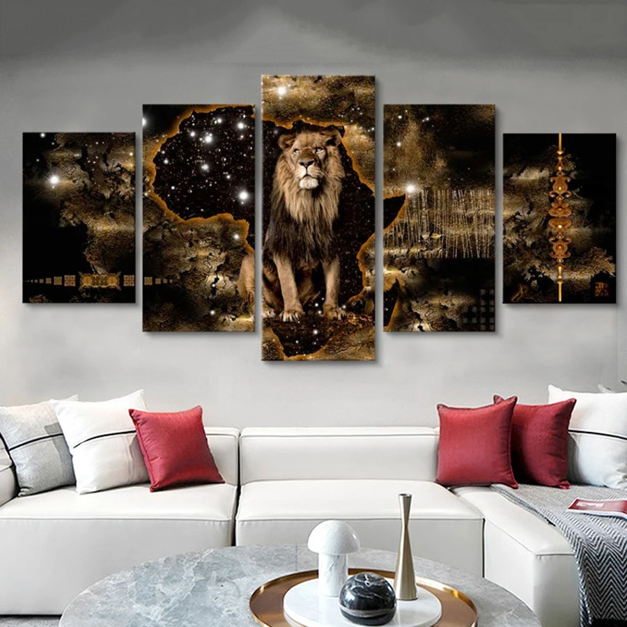 5 Pieces New Diamond painting Abstract World Map Animal Lion 5D DIY Full Drill embroidery Cross stitch 3D mosaic Drawing E430
5 Pieces New Diamond painting Abstract World Map Animal Lion 5D DIY Full Drill embroidery Cross stitch 3D mosaic Drawing E430