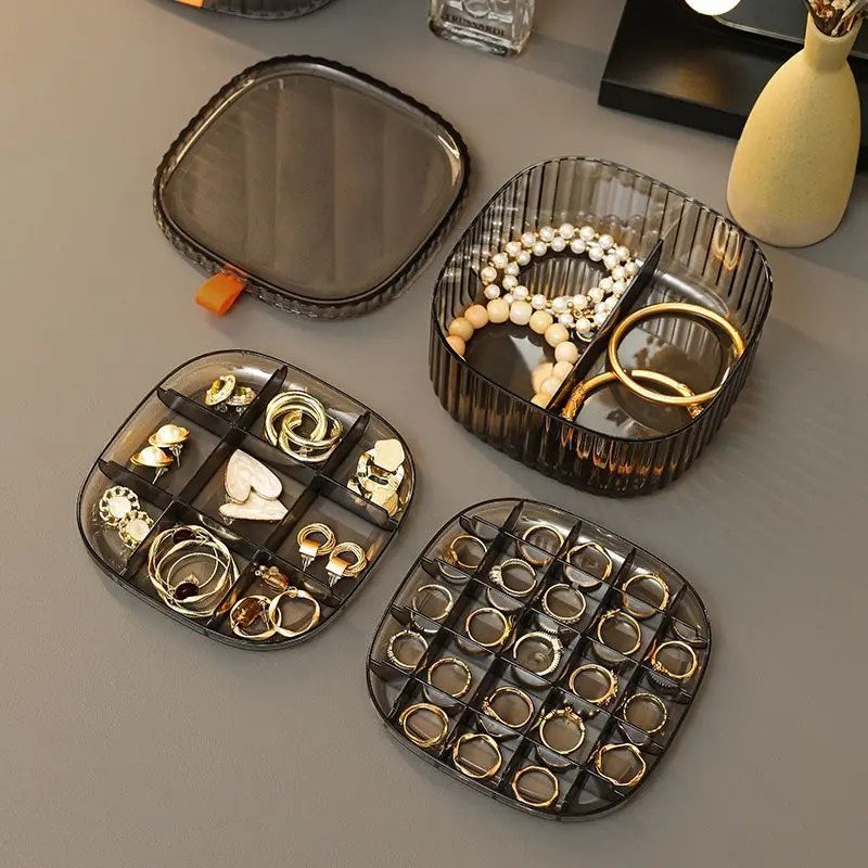 2/3 Layer Transparent Jewelry Storage Box Portable 36 cells Bracelet Earring Organizer Case Holder For Women Travel Packaging
2/3 Layer Transparent Jewelry Storage Box Portable 36 cells Bracelet Earring Organizer Case Holder For Women Travel Packaging