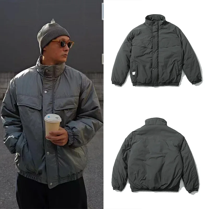 Warm Casual Loose Cotton Jaet Stand Collar Youth Outerwear for Both Men And Women MDNS Workwear Sle Polyester Fiber
Warm Casual Loose Cotton Jaet Stand Collar Youth Outerwear for Both Men And Women MDNS Workwear Sle Polyester Fiber