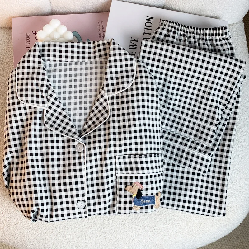 Autumn and Winter Long Sleeved Pajamas Cartoon Set Home Clothes Maternity Women Sleepwear Homewear Ladies Casual Nightwear
Autumn and Winter Long Sleeved Pajamas Cartoon Set Home Clothes Maternity Women Sleepwear Homewear Ladies Casual Nightwear