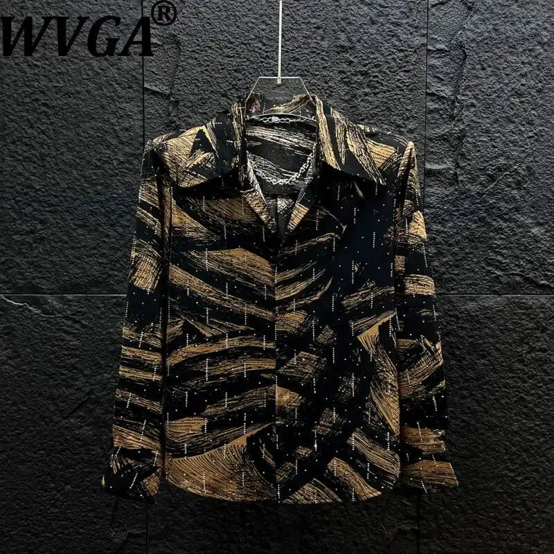 WVGA Summer New Men High-end Graffiti Printed Trendy Long Sleeved Shirts Stylish Trendy Loose Fit Shoulder Paded Tops Ins W25239
WVGA Summer New Men High-end Graffiti Printed Trendy Long Sleeved Shirts Stylish Trendy Loose Fit Shoulder Paded Tops Ins W25239