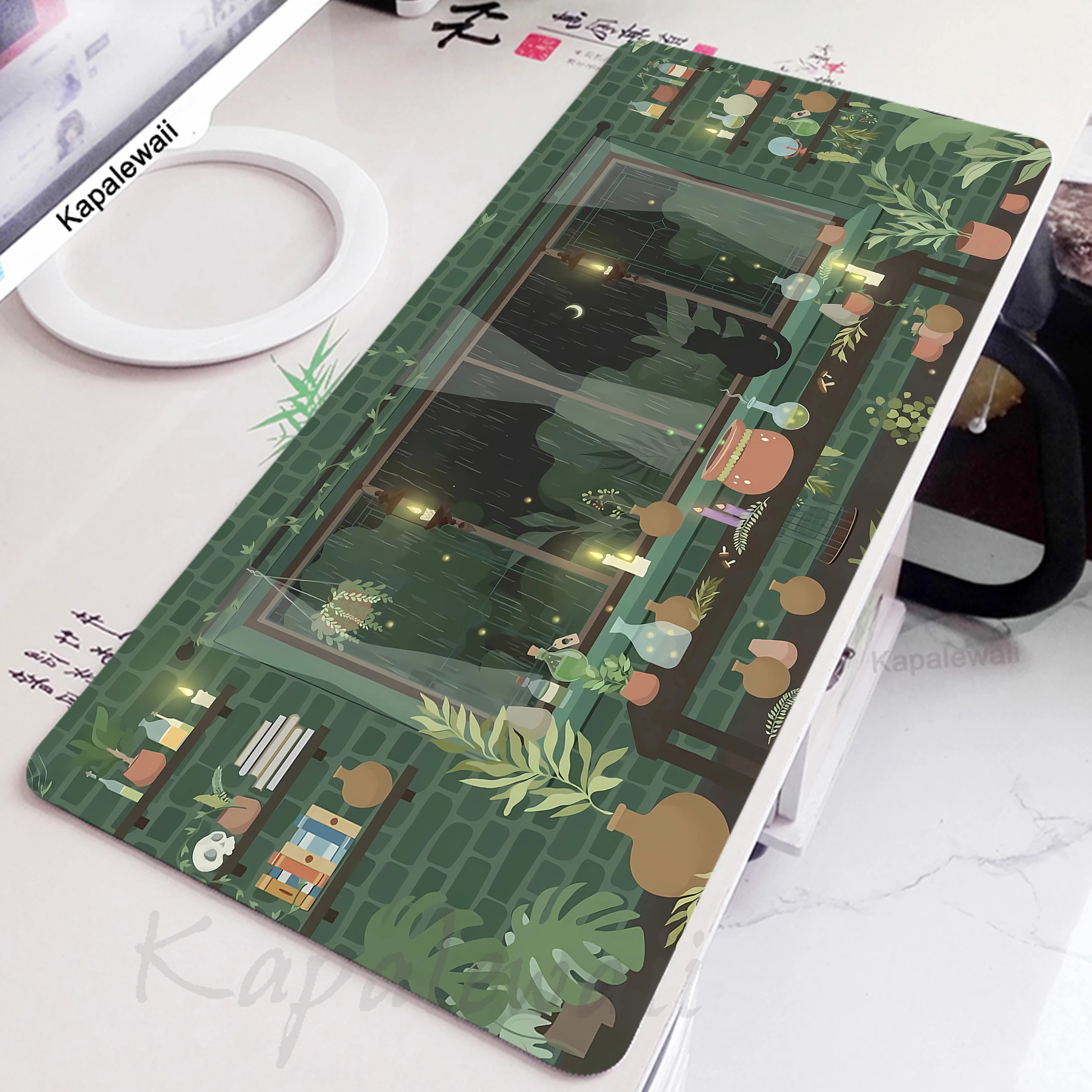 Kawaii Cat Green Plants Mousepad Anime Pc Gamer Cabinet Desk Mat Gaming Keyboard Pads Table Carpet Computer Game Mousepad
Kawaii Cat Green Plants Mousepad Anime Pc Gamer Cabinet Desk Mat Gaming Keyboard Pads Table Carpet Computer Game Mousepad