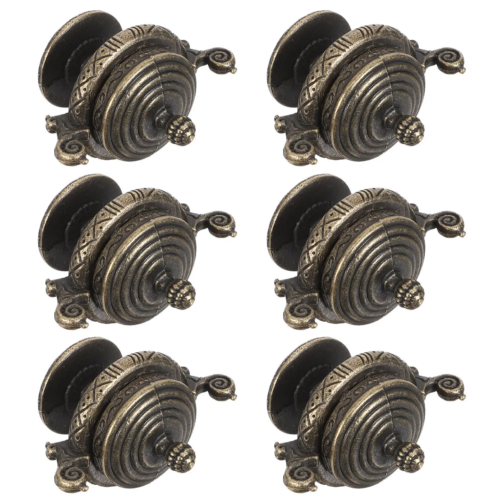6Pcs Mini Decorative Cabinet Knobs Zinc Alloy Feng Shui Drawer Handles for Kitchen Cupboard Dresser Bedroom
6Pcs Mini Decorative Cabinet Knobs Zinc Alloy Feng Shui Drawer Handles for Kitchen Cupboard Dresser Bedroom