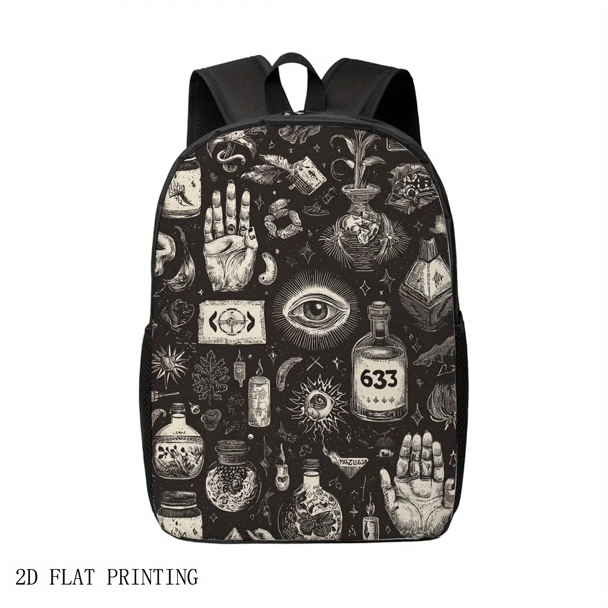 1pc Gothic Occult Backpack with Magical Potion Tattoo Design - Large Durable Bookbag for, Role-Play & Themed Events, Adjustable
1pc Gothic Occult Backpack with Magical Potion Tattoo Design - Large Durable Bookbag for, Role-Play & Themed Events, Adjustable