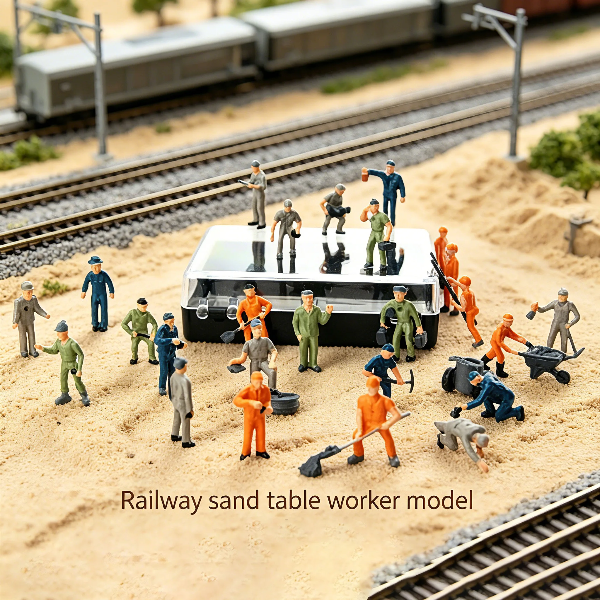 HO Scale 1:87 Railway Worker Model Resin Figure Sand Table Building Scene Decor Mini People Model Kits 15Pcs//lot
HO Scale 1:87 Railway Worker Model Resin Figure Sand Table Building Scene Decor Mini People Model Kits 15Pcs//lot