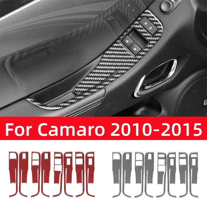 Real Carbon Fiber for Chevrolet Camaro 2010-2015 Accessories Interior Car Windows Lifting Control Panel Trim Cover Decor Sticker
Real Carbon Fiber for Chevrolet Camaro 2010-2015 Accessories Interior Car Windows Lifting Control Panel Trim Cover Decor Sticker