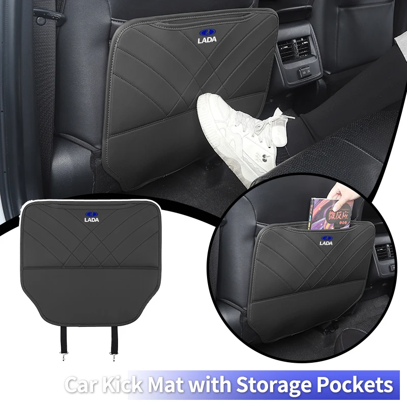 Car Seat Anti-Kick Pad Seatback Storage Bag Tools Organizer For Lada Priora Sedan Sport Kalina Granta Vesta Niva Largus Vaz Sama
Car Seat Anti-Kick Pad Seatback Storage Bag Tools Organizer For Lada Priora Sedan Sport Kalina Granta Vesta Niva Largus Vaz Sama