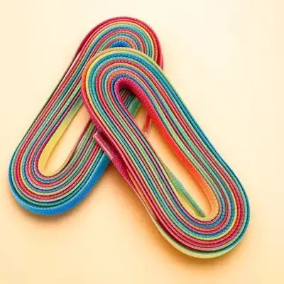 1Pair Rainbow Fade Hockey Skate Laces Waxed Polyester Skating Shoelaces Non Slip Tight Fit Roller Ice Speed Skates Laces
1Pair Rainbow Fade Hockey Skate Laces Waxed Polyester Skating Shoelaces Non Slip Tight Fit Roller Ice Speed Skates Laces