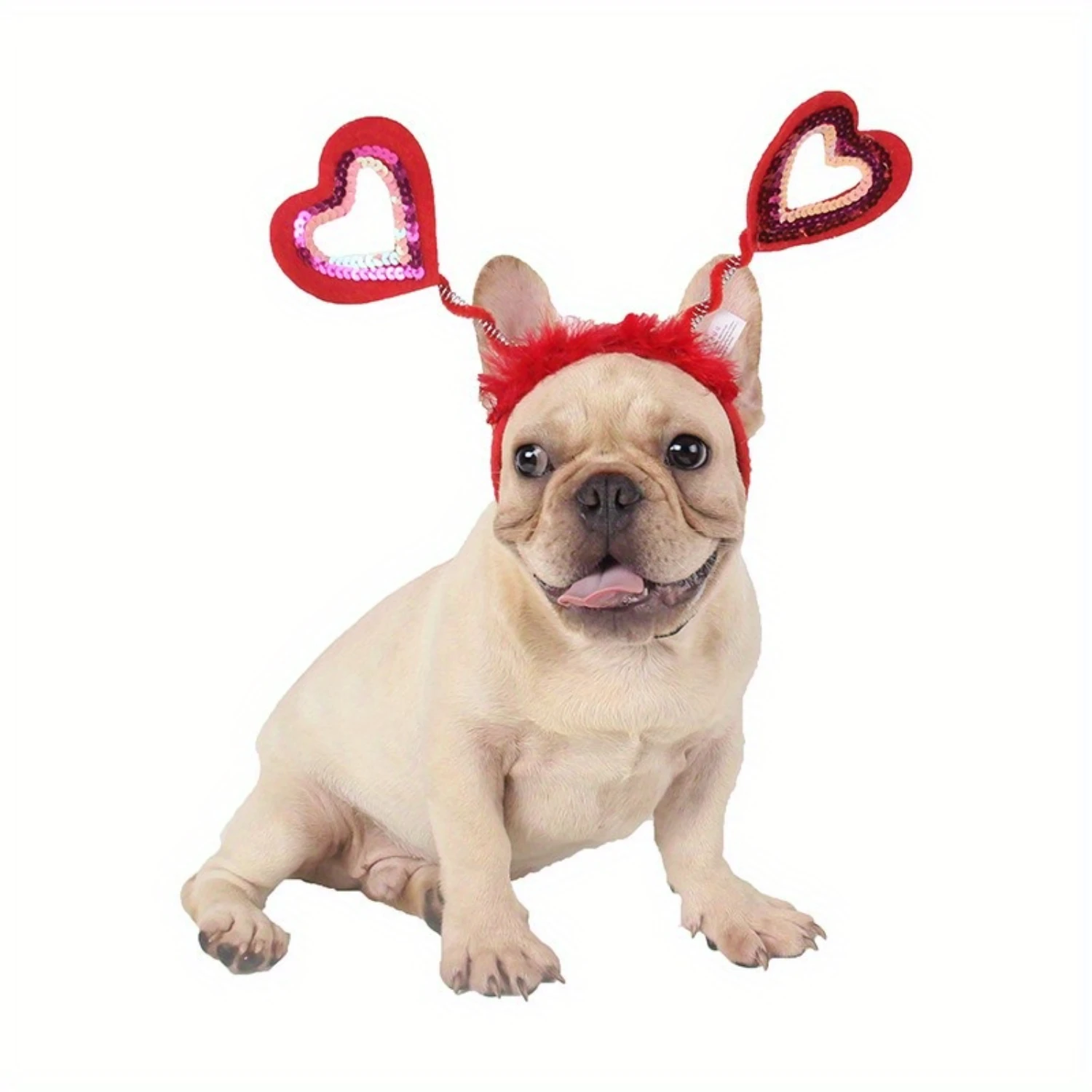 1pc Pet Christmas Headwear, Cat And Dog Valentine's Day Love Headband, Pet Hair Accessories
1pc Pet Christmas Headwear, Cat And Dog Valentine's Day Love Headband, Pet Hair Accessories