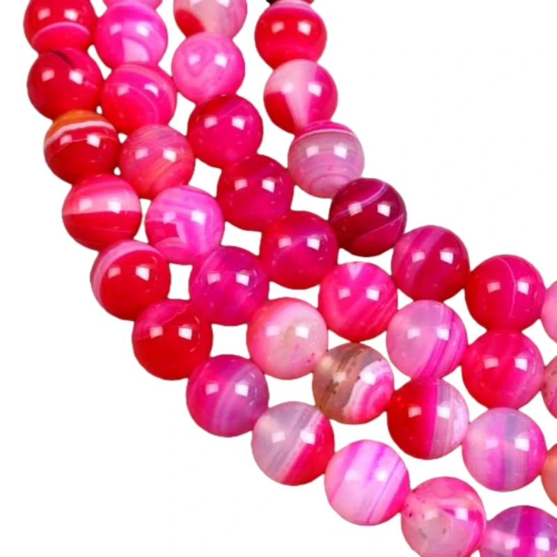 10mm Rose Red Agate Stone Round Beads Loose Bead For Jewelry Making DIY Necklace Bracelet Accessories 15.5"/Strand
10mm Rose Red Agate Stone Round Beads Loose Bead For Jewelry Making DIY Necklace Bracelet Accessories 15.5"/Strand