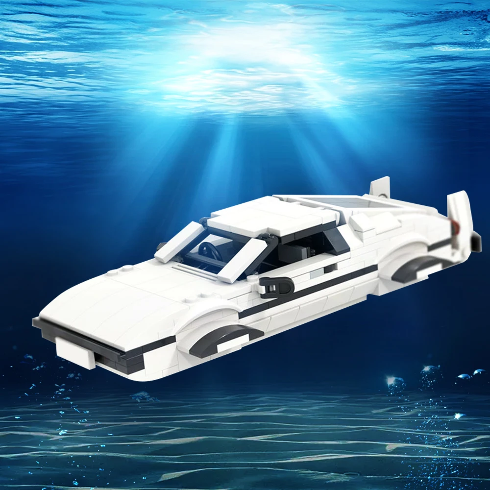 MOC Lotus Esprit S1 Wet Nellie Building Blocks Classic Car Submarine Model in Secret Service Movies Toy Bricks Children's Gifts
MOC Lotus Esprit S1 Wet Nellie Building Blocks Classic Car Submarine Model in Secret Service Movies Toy Bricks Children's Gifts