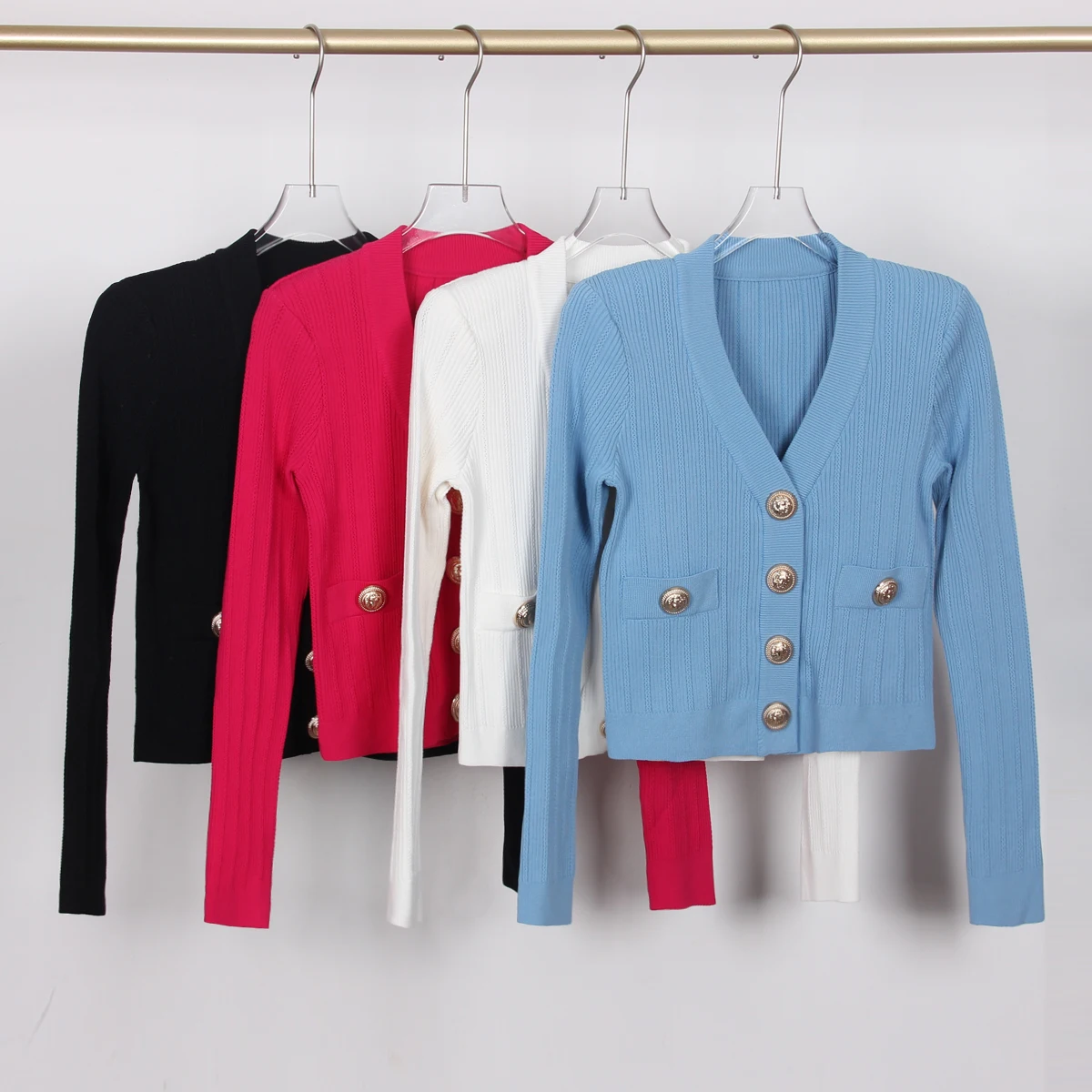 Autumn and Winter 2022 New Women's Fashion Classic High Quality Fashion Fashion Versatile Top Coat Knitted Sweater Cardigan
Autumn and Winter 2022 New Women's Fashion Classic High Quality Fashion Fashion Versatile Top Coat Knitted Sweater Cardigan