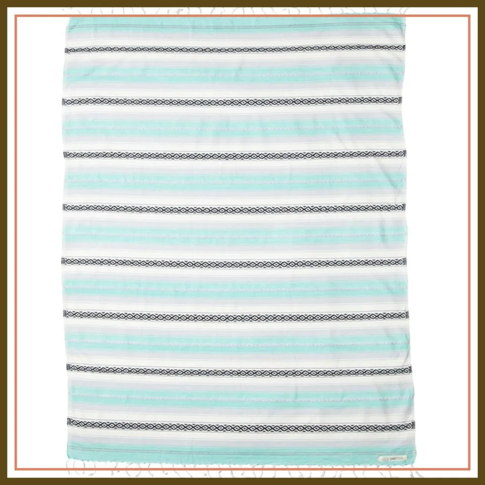 Extra Large Turkish Beach Towel - Sand Resistant, Quick Dry, 100% Organic Cotton, Tie Dye Mint Baja
Extra Large Turkish Beach Towel - Sand Resistant, Quick Dry, 100% Organic Cotton, Tie Dye Mint Baja