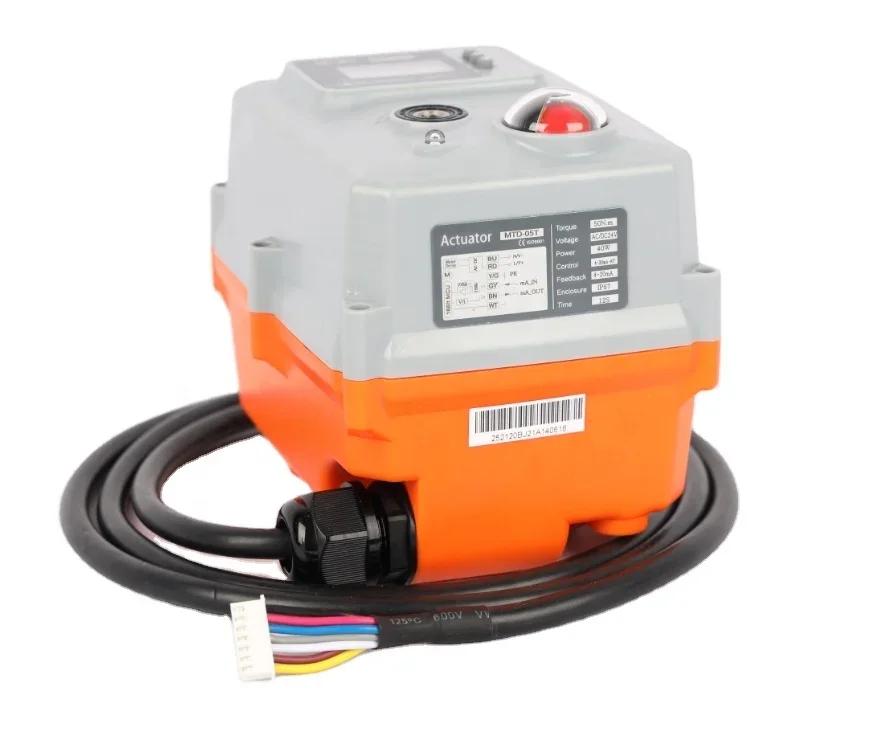 50 nm AC 110 220 Modulating Style Electric motorized actuator Electric Control water rotary actuator
50 nm AC 110 220 Modulating Style Electric motorized actuator Electric Control water rotary actuator