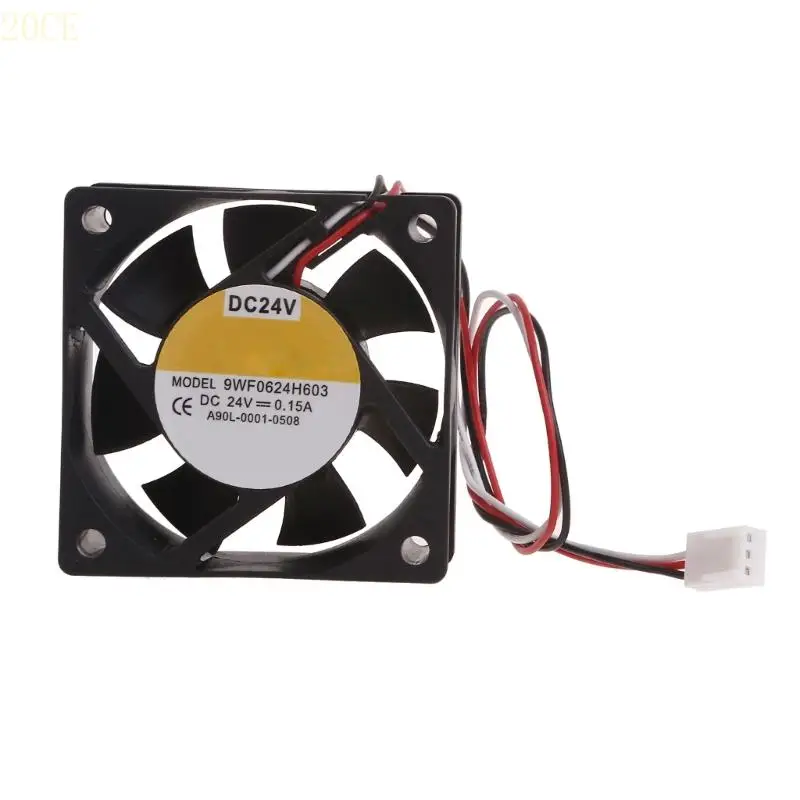 20CE 9WF0624H603 24V 0.15A A90L-0001-0508 6015 Cooling Fan for FANUC System Special
20CE 9WF0624H603 24V 0.15A A90L-0001-0508 6015 Cooling Fan for FANUC System Special
