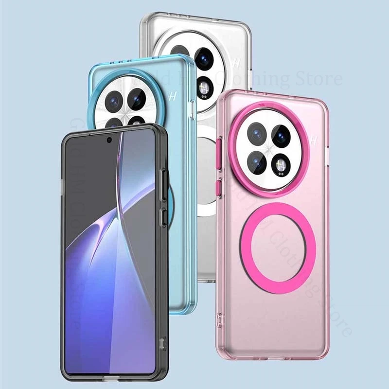 Candy Color Matte Magnetic Phone Case For OnePlus 13 Wireless Charging Magsafing Frosted Cover For Oneplus Nord CE4 Lite 5G Capa
Candy Color Matte Magnetic Phone Case For OnePlus 13 Wireless Charging Magsafing Frosted Cover For Oneplus Nord CE4 Lite 5G Capa