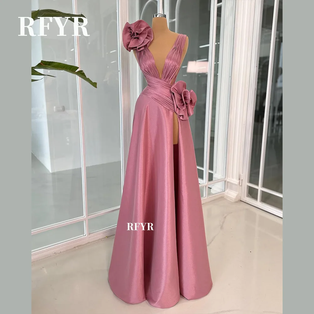 RFYR A Line Prom Dress 3D Flowers Evening Dresses with Pleats Sweetheart Party Dresses for Women Formal Occasion Dress
RFYR A Line Prom Dress 3D Flowers Evening Dresses with Pleats Sweetheart Party Dresses for Women Formal Occasion Dress