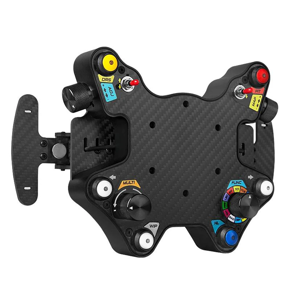 SIMSONN Углеродное волокно USB Гоночный руль-концентратор Sim Racing Рулевое колесо Переключатель Кнопка Пластина Центральный блок управления
SIMSONN Углеродное волокно USB Гоночный руль-концентратор Sim Racing Рулевое колесо Переключатель Кнопка Пластина Центральный блок управления