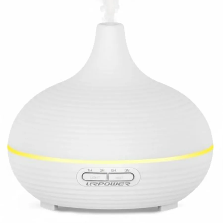 300ml Sleep Diffuser for Bedroom, All-Night Essential Oil Diffuser, Quiet Ultrasonic Cool Mist, Auto-Off and Timer, 7 LED Color
300ml Sleep Diffuser for Bedroom, All-Night Essential Oil Diffuser, Quiet Ultrasonic Cool Mist, Auto-Off and Timer, 7 LED Color