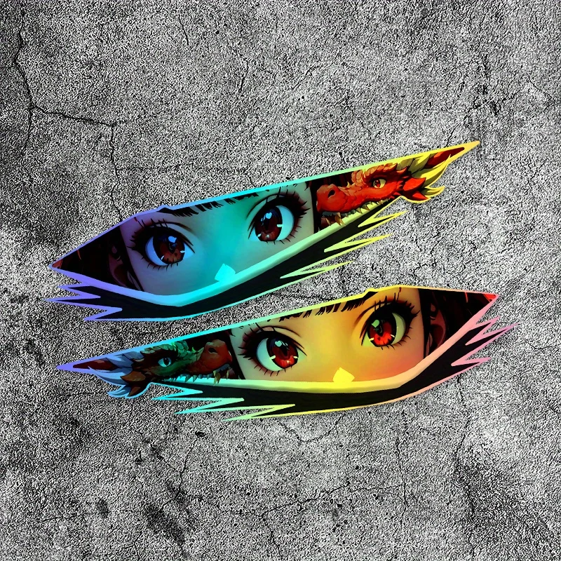 Car Window Body Decor1Pair Holographic Anime Peeking Eye Waterproof Stickers for
Car Window Body Decor1Pair Holographic Anime Peeking Eye Waterproof Stickers for