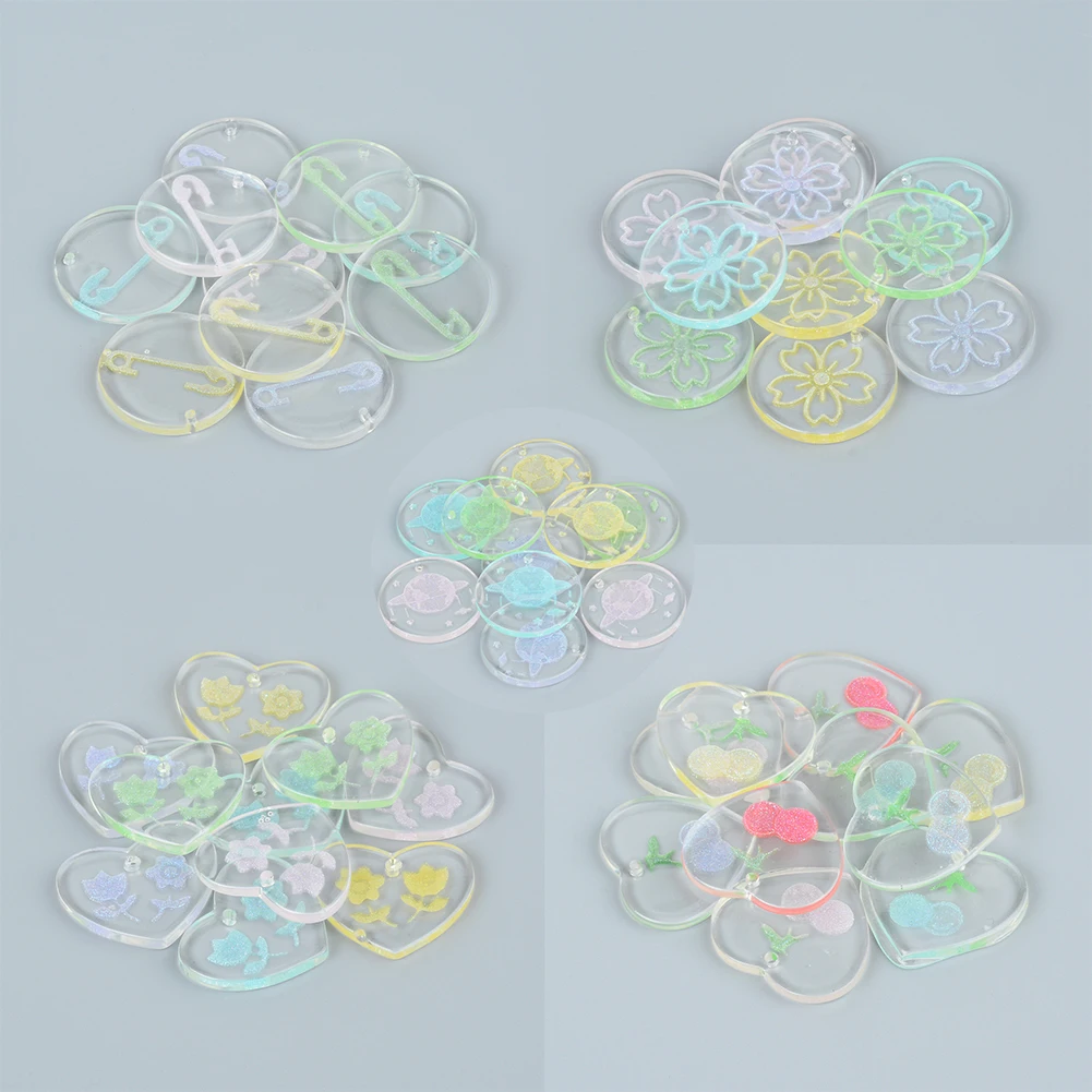 10pcs Mixed Color Round Flat Transparent Acrylic Pendants Plate Jewelry Accessories Handmades Fashion For DIY Earrings Wholesale
10pcs Mixed Color Round Flat Transparent Acrylic Pendants Plate Jewelry Accessories Handmades Fashion For DIY Earrings Wholesale