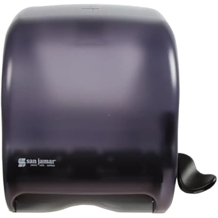San Jamar Classic Element Paper Towel Dispenser Wall-Mounted Commercial Roll Dispenser, Fits All Core Sizes with Lever for Bathr
San Jamar Classic Element Paper Towel Dispenser Wall-Mounted Commercial Roll Dispenser, Fits All Core Sizes with Lever for Bathr