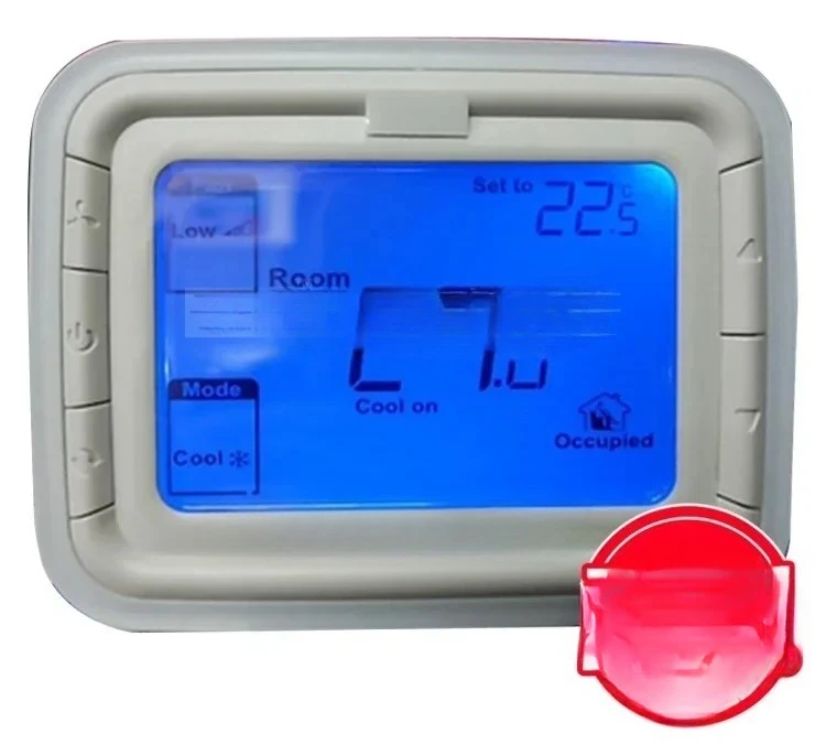 T6861 LCD thermostat central air conditioning temperature control panel fan coil switch
T6861 LCD thermostat central air conditioning temperature control panel fan coil switch