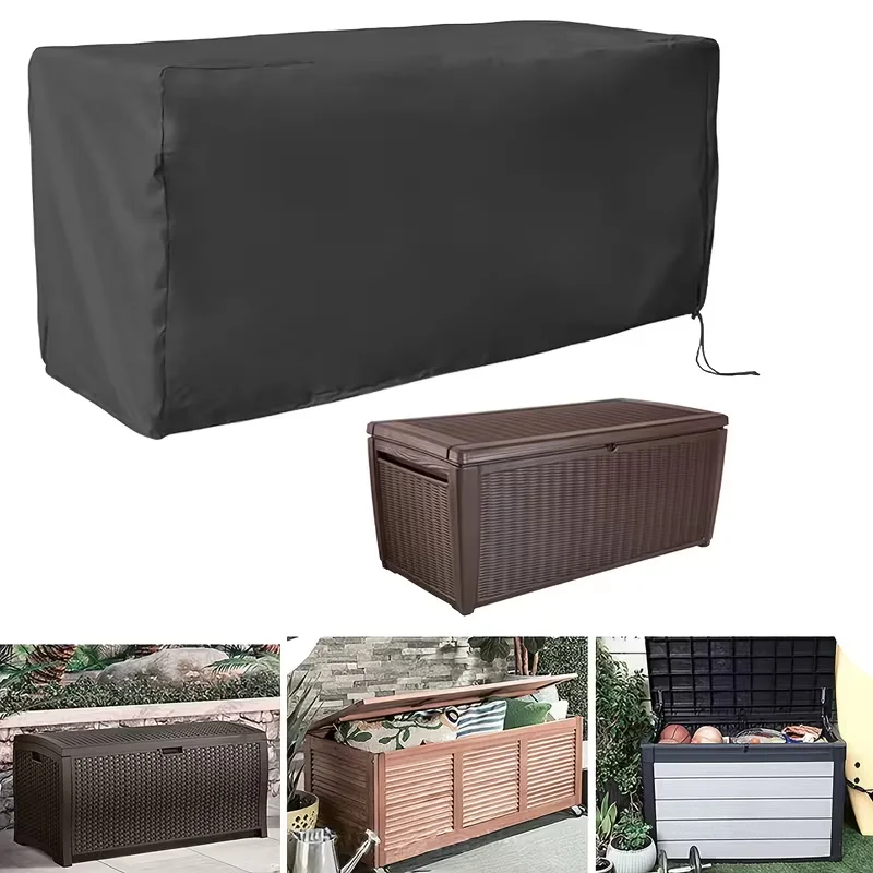 Waterproof UV-Resistant All-Weather Outdoor Patio Deck Box Cover Dustproof Protection for Patio Storage Boxes
Waterproof UV-Resistant All-Weather Outdoor Patio Deck Box Cover Dustproof Protection for Patio Storage Boxes