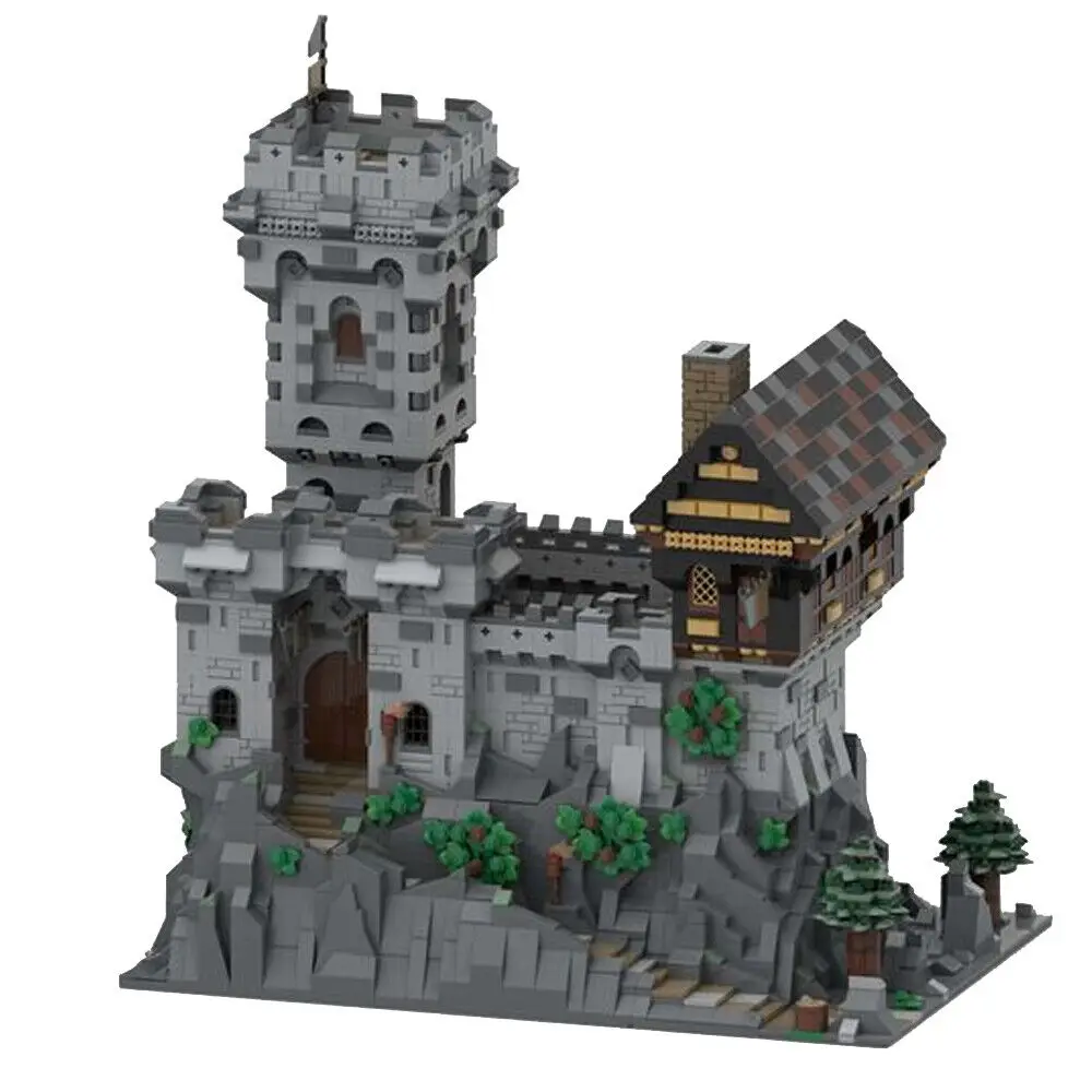 Medieval Abandoned Castle Rock-like Structure Building Toys Set 5194 Pieces MOC
Medieval Abandoned Castle Rock-like Structure Building Toys Set 5194 Pieces MOC
