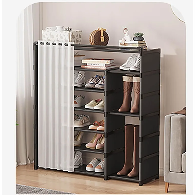 Простая трендовая металлическая полка для обуви, штабелируемая обувь, органайзер для хранения обуви, нетканая ткань, отдельно стоящая полка для обуви, простая сборка
Простая трендовая металлическая полка для обуви, штабелируемая обувь, органайзер для хранения обуви, нетканая ткань, отдельно стоящая полка для обуви, простая сборка