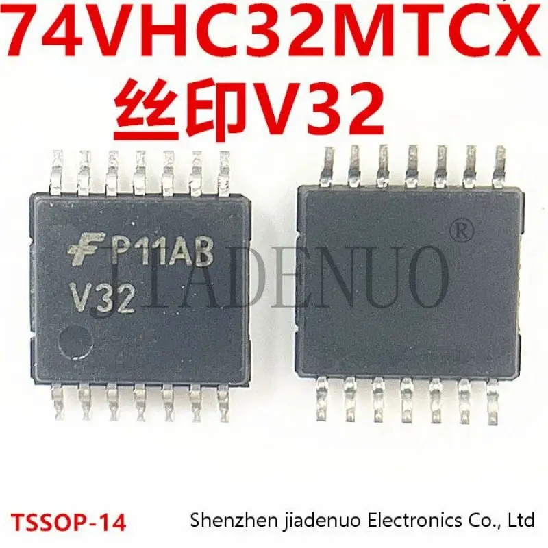 (5-10pcs)100% New 74VHC32MTCX 74VHC32 silk screen V32 new sealing pin TSSOP-14 chipset
(5-10pcs)100% New 74VHC32MTCX 74VHC32 silk screen V32 new sealing pin TSSOP-14 chipset