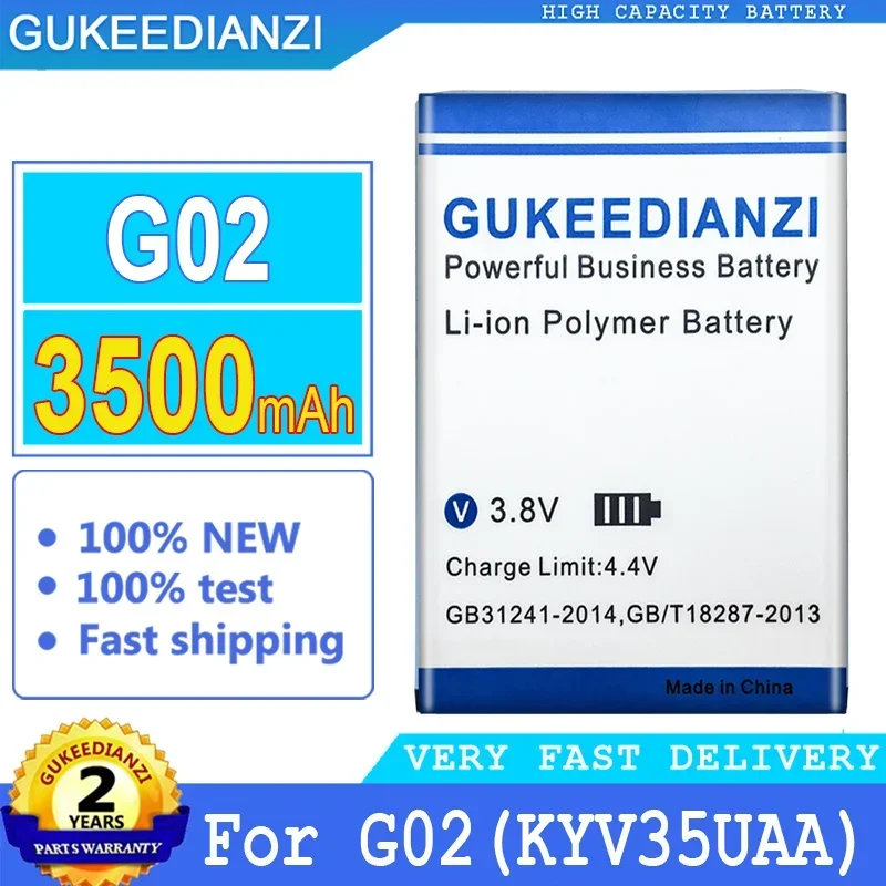 Аккумулятор GUKEEDIANZI для Kyocera G02, аккумулятор большой мощности, KYV35UAA, G03, KYV41UAA, G04, KYV46UAA, 3500 мАч, 3800 мАч
Аккумулятор GUKEEDIANZI для Kyocera G02, аккумулятор большой мощности, KYV35UAA, G03, KYV41UAA, G04, KYV46UAA, 3500 мАч, 3800 мАч