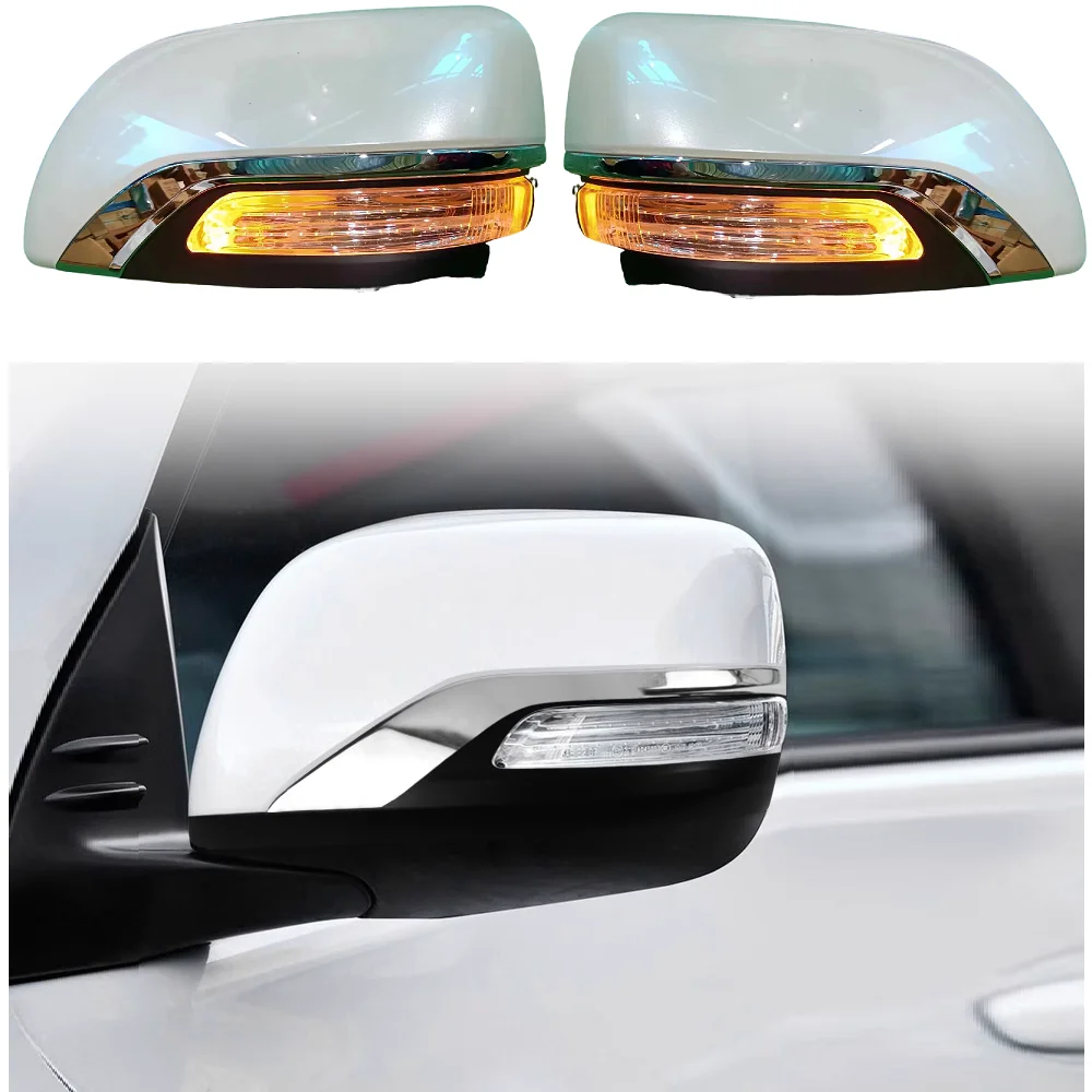 citycarauto Led Mirror Cover Trims Plate For Toyota Landcruiser Prado Fj200 2016 2017-2021Mirror Cover Mirror Turn Signal Lights
citycarauto Led Mirror Cover Trims Plate For Toyota Landcruiser Prado Fj200 2016 2017-2021Mirror Cover Mirror Turn Signal Lights