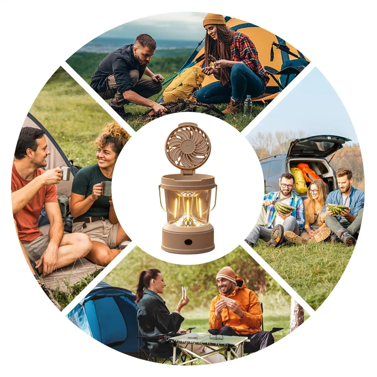 Portable LED Camping Lantern With Fan Portable High Brightness 2-in-1 Folding Electric Camp Light With Fan For Hiking Tent
Portable LED Camping Lantern With Fan Portable High Brightness 2-in-1 Folding Electric Camp Light With Fan For Hiking Tent