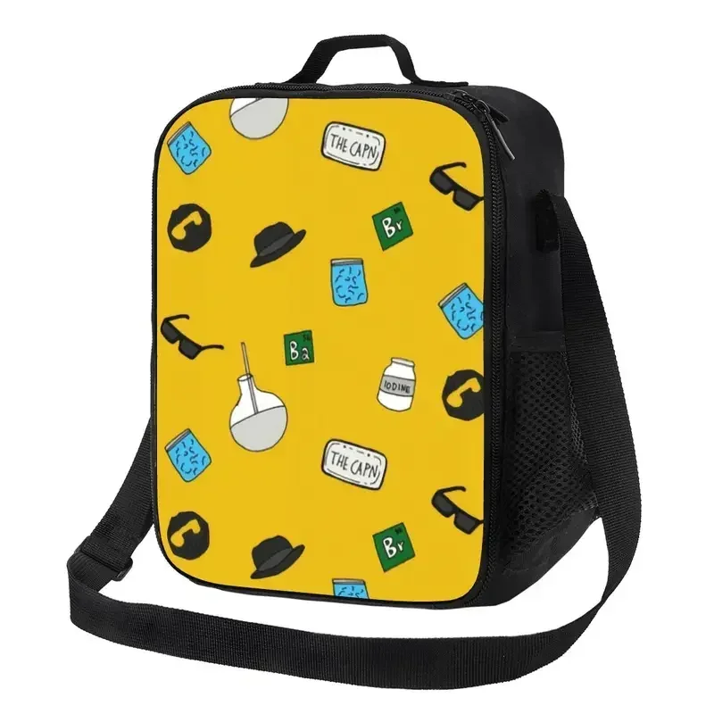 Thermal Insulated Lunch Bag Women Heisenberg Tv Show Portable Lunch Tote for Outdoor Travel Bento Food Box
Thermal Insulated Lunch Bag Women Heisenberg Tv Show Portable Lunch Tote for Outdoor Travel Bento Food Box