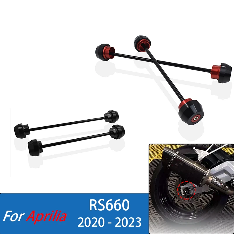 RS660 Front Rear Wheel Axle Fork Crash Slider For Aprilia RS 660 2020-2023 Motorcycle Wheel Protector Accessories
RS660 Front Rear Wheel Axle Fork Crash Slider For Aprilia RS 660 2020-2023 Motorcycle Wheel Protector Accessories