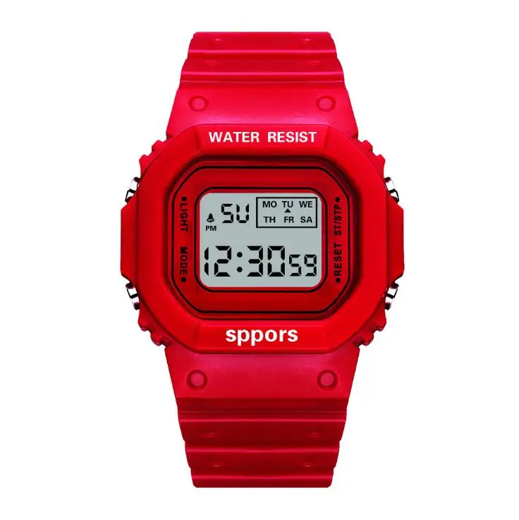 Men Watch Sports Waterproof Calendar Alarm Clock LED Display Electronic Watch Plastic Strap Watches For Men Couple Digital Watch
Men Watch Sports Waterproof Calendar Alarm Clock LED Display Electronic Watch Plastic Strap Watches For Men Couple Digital Watch
