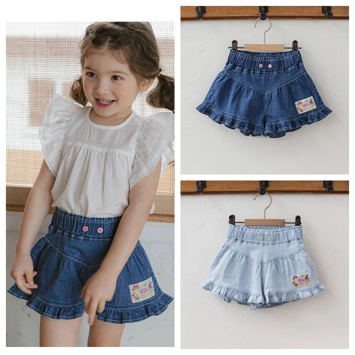 Sweat Pants Kids Baby Denim Shorts Girl Straight Jeans Shorts Summer Casual Short With Pants For Kids
Sweat Pants Kids Baby Denim Shorts Girl Straight Jeans Shorts Summer Casual Short With Pants For Kids
