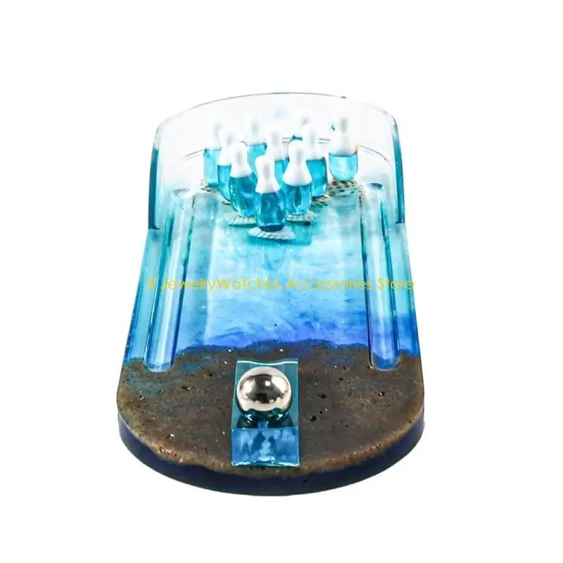 31KD Creative DIY Silicone Mold Delicate Mini Bowling Alley Moulds Silicone Material
31KD Creative DIY Silicone Mold Delicate Mini Bowling Alley Moulds Silicone Material