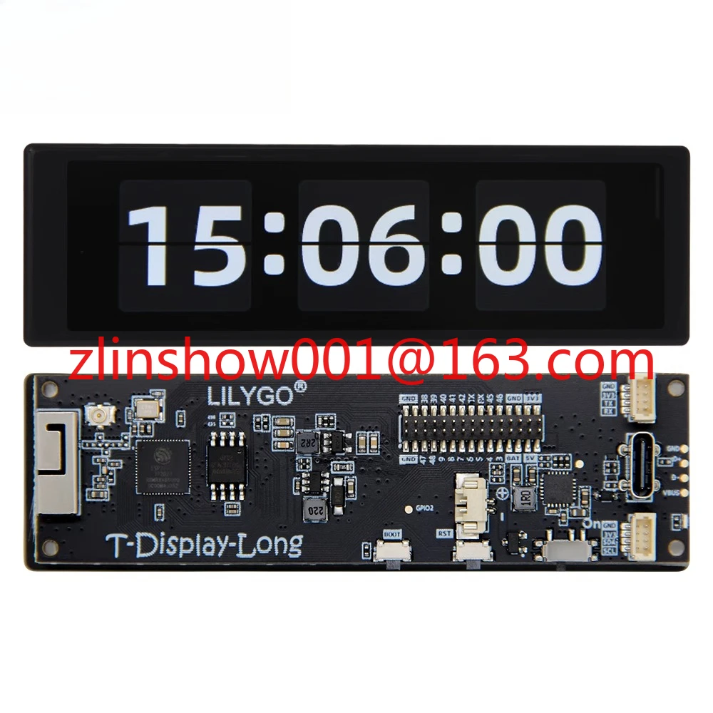 T-Display-S3-Long TFT 3.4 inch touch screen ESP32-S3 development board
T-Display-S3-Long TFT 3.4 inch touch screen ESP32-S3 development board