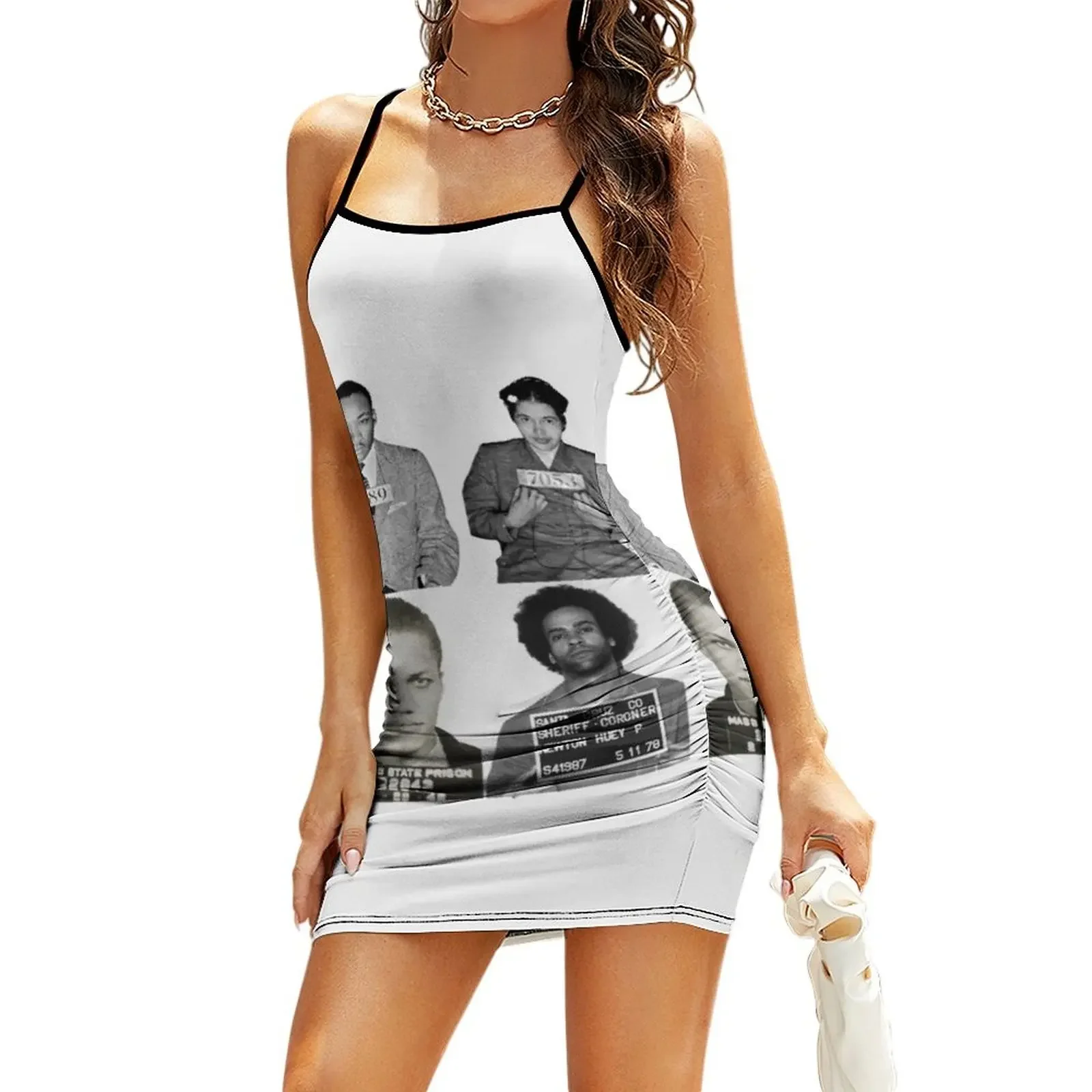 Arrest Photos Sling Dress evening dresses ladies Dress woman Summer women's clothing Dress
Arrest Photos Sling Dress evening dresses ladies Dress woman Summer women's clothing Dress